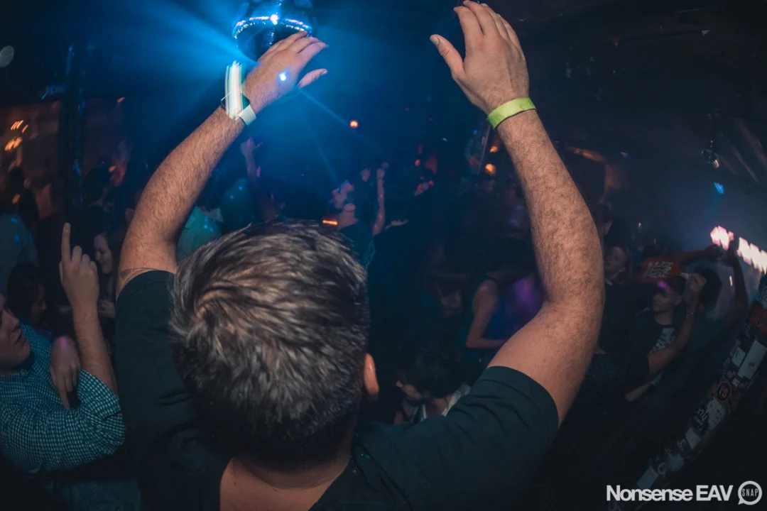 Nonsense EAV Indie Pop Dance Party - August 2017 at The Basement. We danced in the dark and things got ridiculous. 3rd Friday of every month! Kimber is the DJ. Photos by Oh Snap!