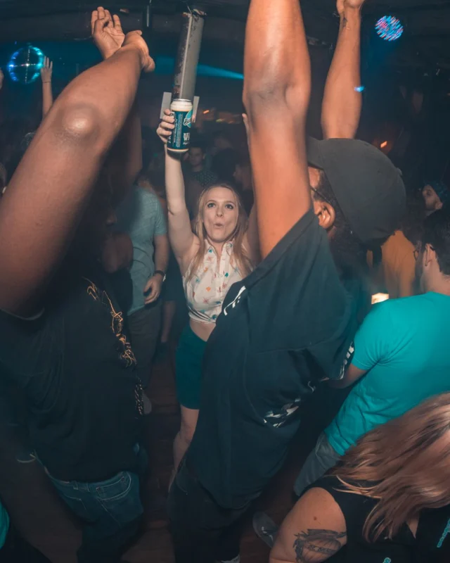 Nonsense EAV Indie Pop Dance Party - August 2017 at The Basement. We danced in the dark and things got ridiculous. 3rd Friday of every month! Kimber is the DJ. Photos by Oh Snap!