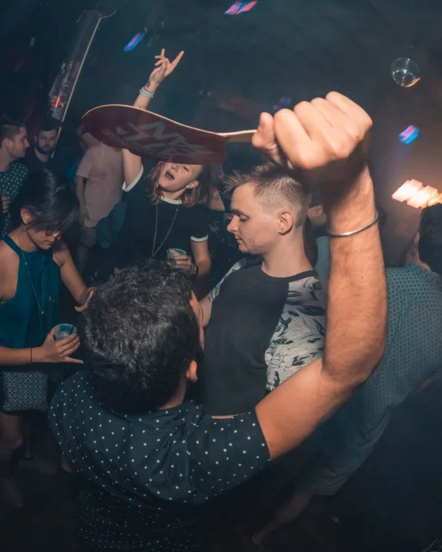 Nonsense EAV Indie Pop Dance Party - August 2017 at The Basement. We danced in the dark and things got ridiculous. 3rd Friday of every month! Kimber is the DJ. Photos by Oh Snap!