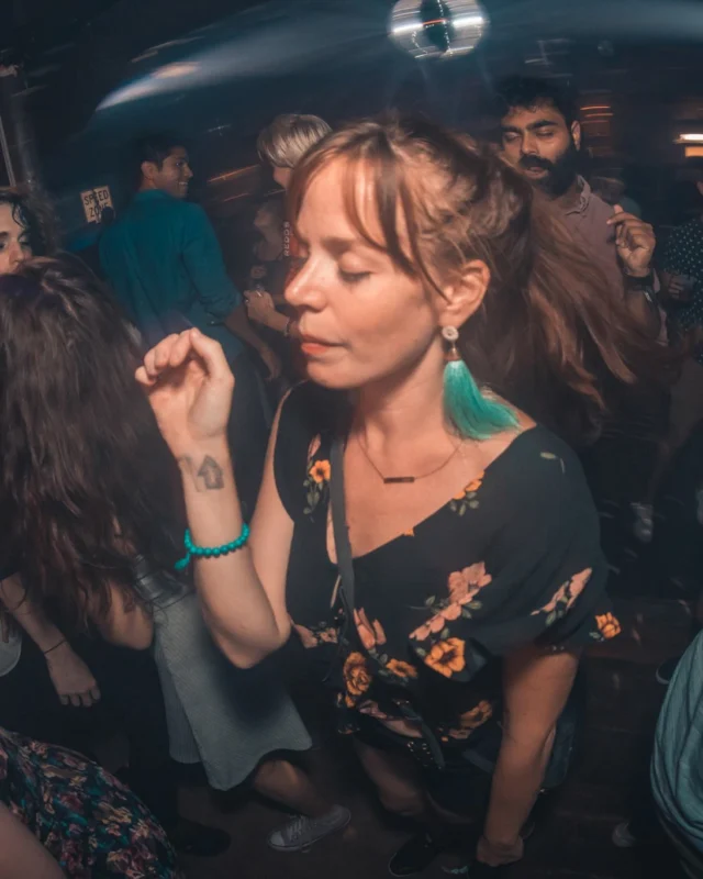 Nonsense EAV Indie Pop Dance Party - August 2017 at The Basement. We danced in the dark and things got ridiculous. 3rd Friday of every month! Kimber is the DJ. Photos by Oh Snap!