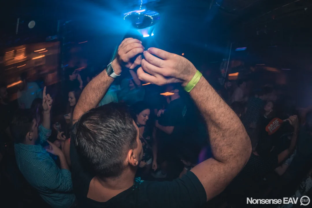 Nonsense EAV Indie Pop Dance Party - August 2017 at The Basement. We danced in the dark and things got ridiculous. 3rd Friday of every month! Kimber is the DJ. Photos by Oh Snap!