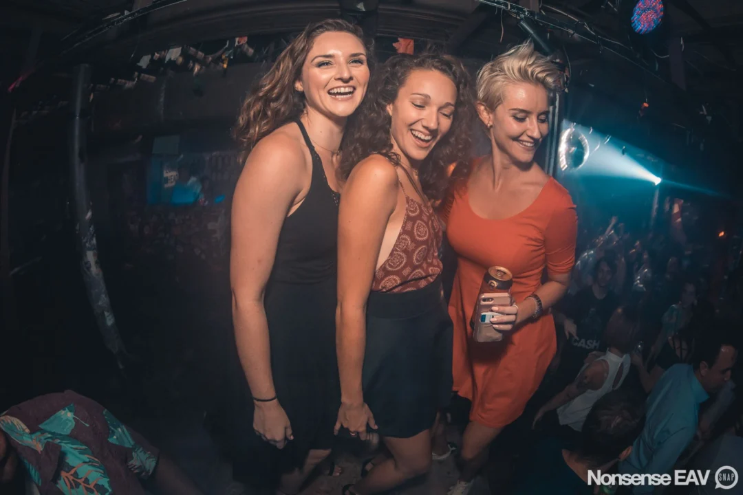 Nonsense EAV Indie Pop Dance Party - August 2017 at The Basement. We danced in the dark and things got ridiculous. 3rd Friday of every month! Kimber is the DJ. Photos by Oh Snap!