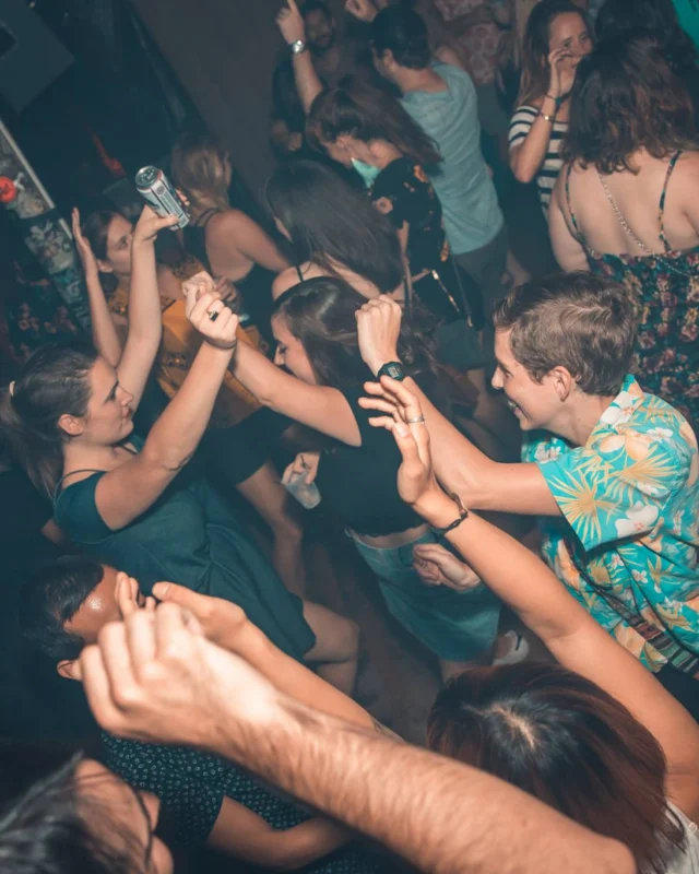 Nonsense EAV Indie Pop Dance Party - August 2017 at The Basement. We danced in the dark and things got ridiculous. 3rd Friday of every month! Kimber is the DJ. Photos by Oh Snap!