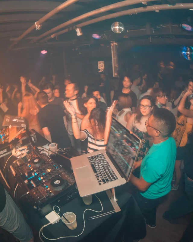 Nonsense EAV Indie Pop Dance Party - August 2017 at The Basement. We danced in the dark and things got ridiculous. 3rd Friday of every month! Kimber is the DJ. Photos by Oh Snap!