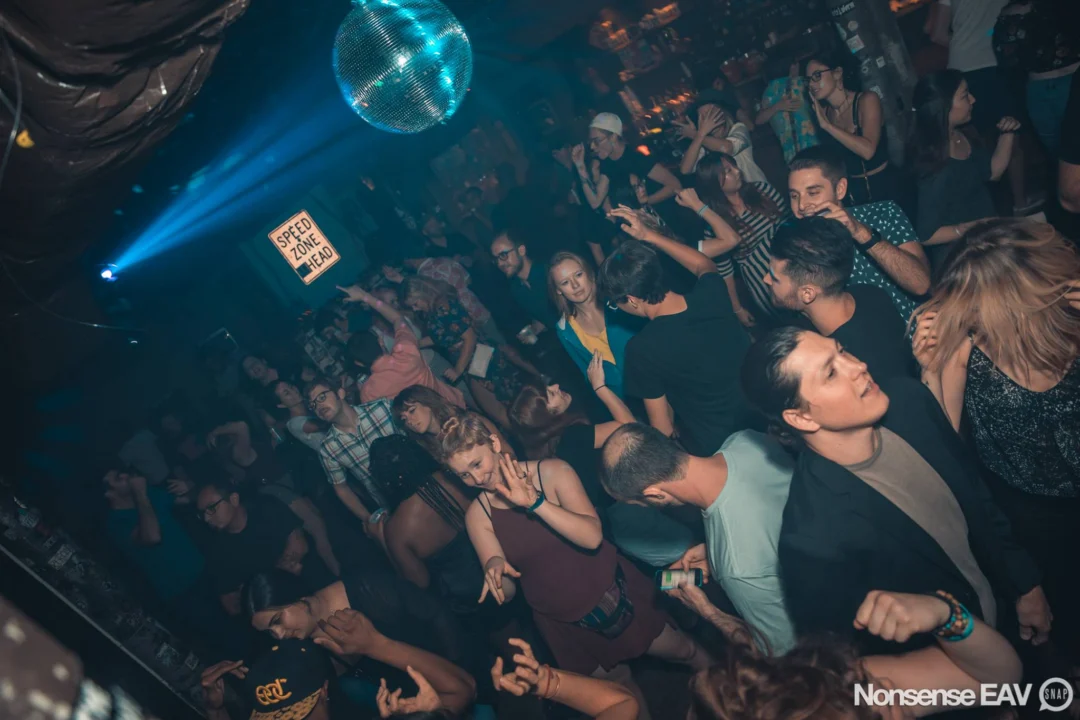 Nonsense EAV Indie Pop Dance Party - August 2017 at The Basement. We danced in the dark and things got ridiculous. 3rd Friday of every month! Kimber is the DJ. Photos by Oh Snap!