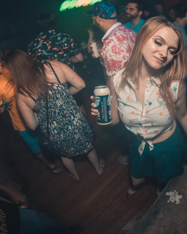 Nonsense EAV Indie Pop Dance Party - August 2017 at The Basement. We danced in the dark and things got ridiculous. 3rd Friday of every month! Kimber is the DJ. Photos by Oh Snap!