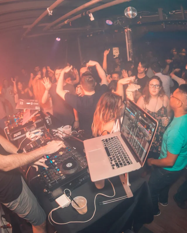 Nonsense EAV Indie Pop Dance Party - August 2017 at The Basement. We danced in the dark and things got ridiculous. 3rd Friday of every month! Kimber is the DJ. Photos by Oh Snap!