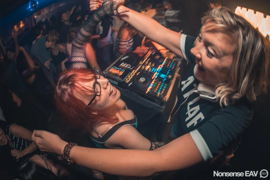 Nonsense EAV Indie Pop Dance Party - August 2017 at The Basement. We danced in the dark and things got ridiculous. 3rd Friday of every month! Kimber is the DJ. Photos by Oh Snap!