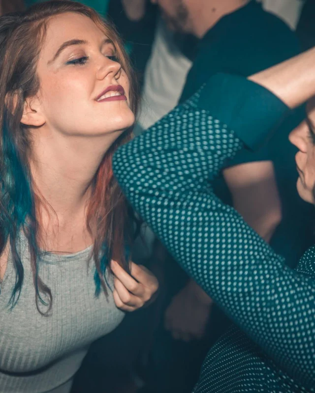 Nonsense EAV Indie Pop Dance Party - August 2017 at The Basement. We danced in the dark and things got ridiculous. 3rd Friday of every month! Kimber is the DJ. Photos by Oh Snap!