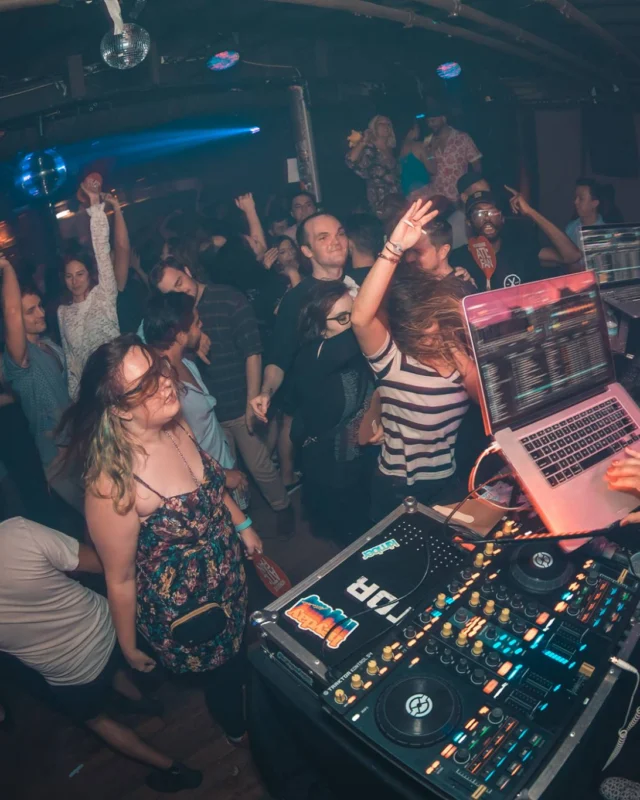 Nonsense EAV Indie Pop Dance Party - August 2017 at The Basement. We danced in the dark and things got ridiculous. 3rd Friday of every month! Kimber is the DJ. Photos by Oh Snap!