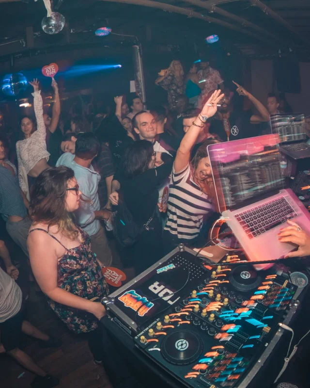 Nonsense EAV Indie Pop Dance Party - August 2017 at The Basement. We danced in the dark and things got ridiculous. 3rd Friday of every month! Kimber is the DJ. Photos by Oh Snap!