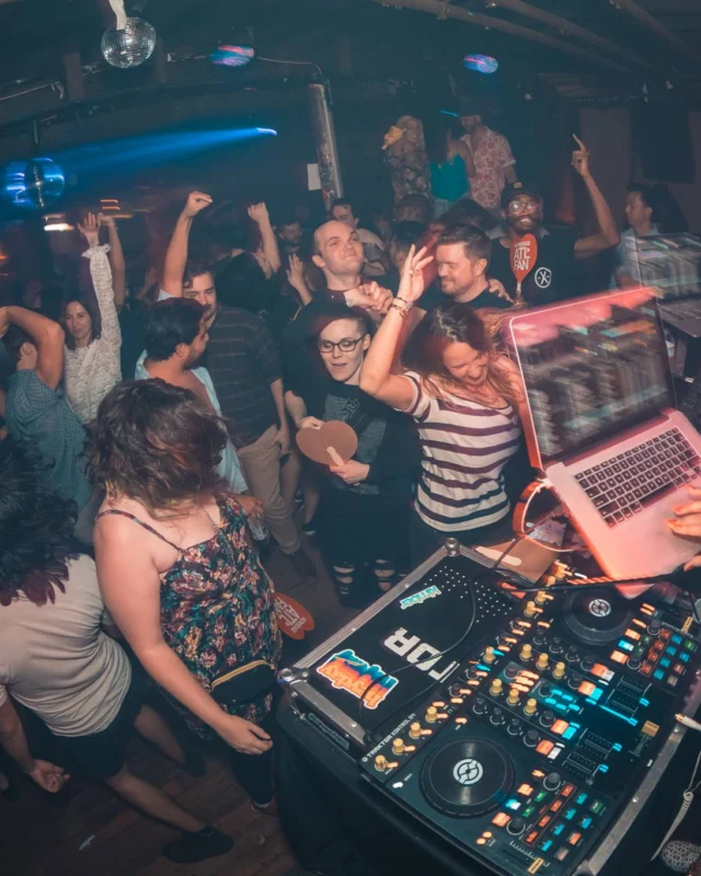 Nonsense EAV Indie Pop Dance Party - August 2017 at The Basement. We danced in the dark and things got ridiculous. 3rd Friday of every month! Kimber is the DJ. Photos by Oh Snap!