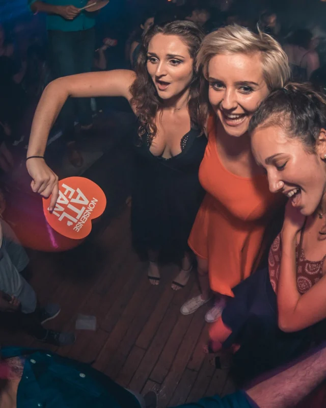 Nonsense EAV Indie Pop Dance Party - August 2017 at The Basement. We danced in the dark and things got ridiculous. 3rd Friday of every month! Kimber is the DJ. Photos by Oh Snap!