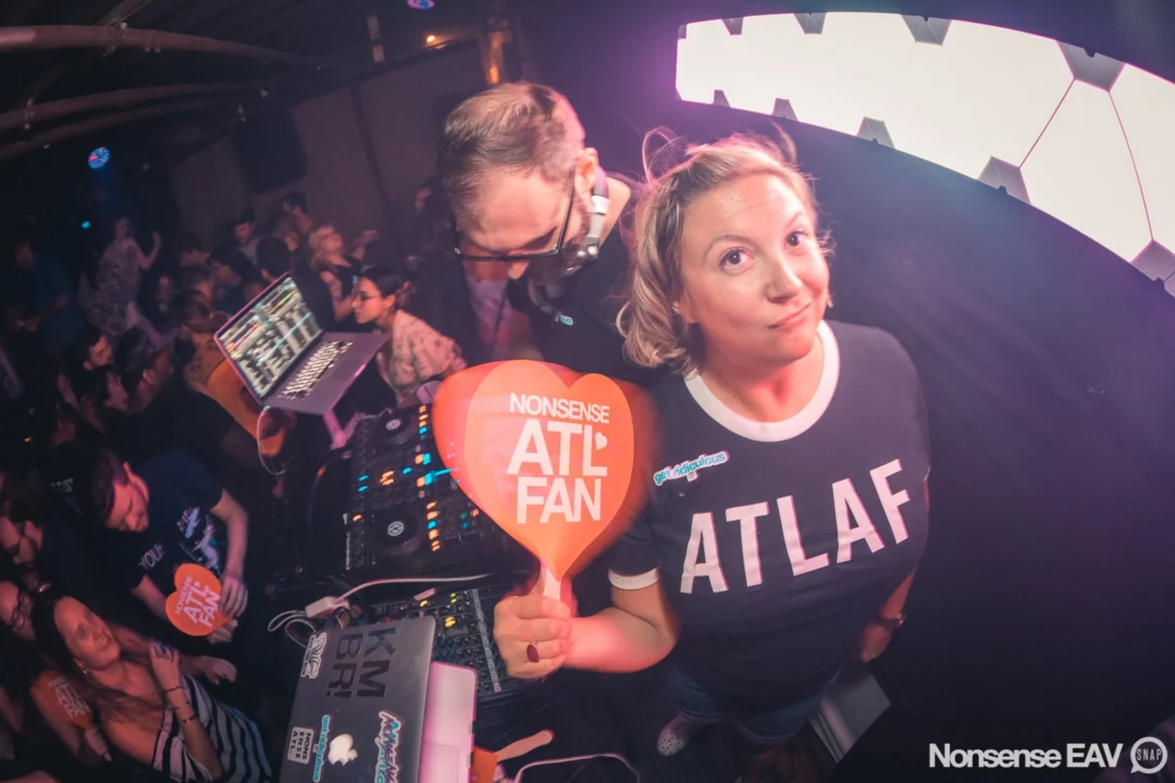 Nonsense EAV Indie Pop Dance Party - August 2017 at The Basement. We danced in the dark and things got ridiculous. 3rd Friday of every month! Kimber is the DJ. Photos by Oh Snap!