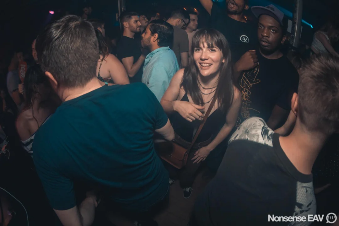 Nonsense EAV Indie Pop Dance Party - August 2017 at The Basement. We danced in the dark and things got ridiculous. 3rd Friday of every month! Kimber is the DJ. Photos by Oh Snap!