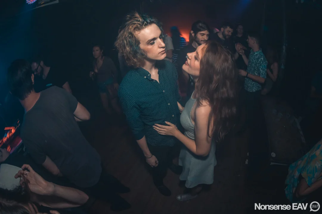 Nonsense EAV Indie Pop Dance Party - August 2017 at The Basement. We danced in the dark and things got ridiculous. 3rd Friday of every month! Kimber is the DJ. Photos by Oh Snap!