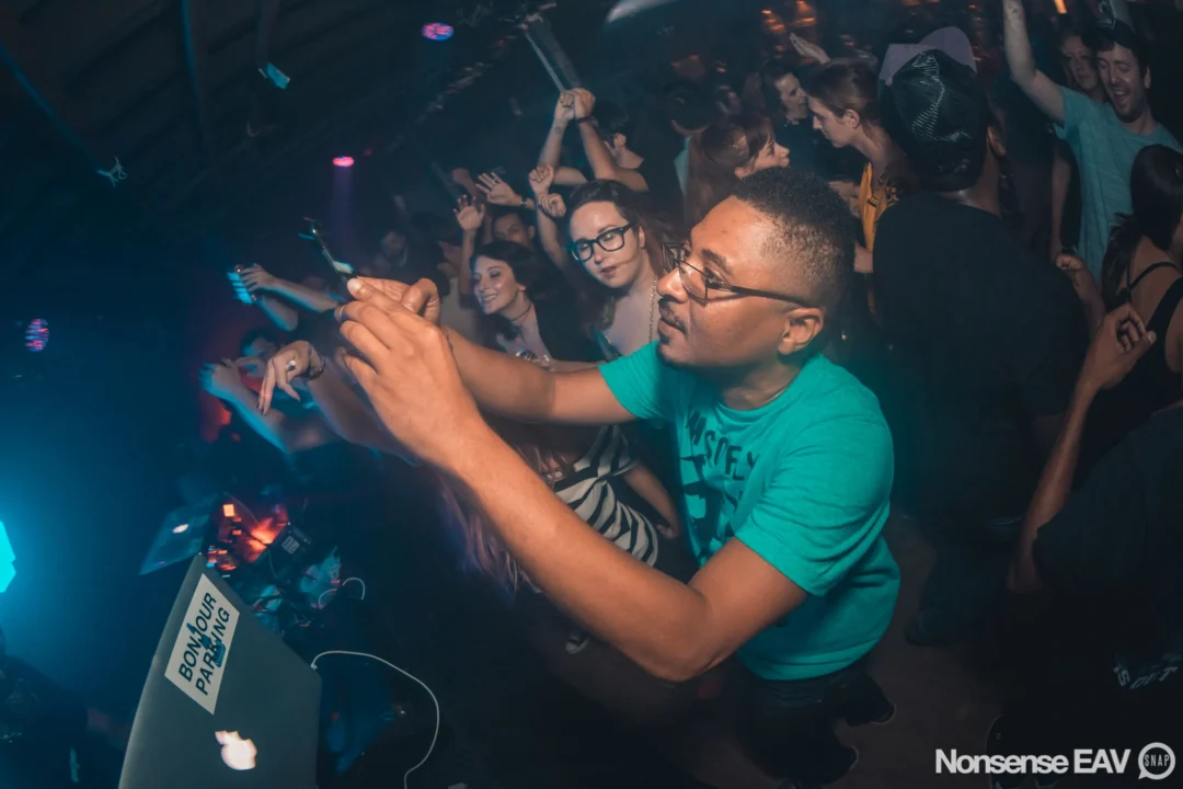 Nonsense EAV Indie Pop Dance Party - August 2017 at The Basement. We danced in the dark and things got ridiculous. 3rd Friday of every month! Kimber is the DJ. Photos by Oh Snap!