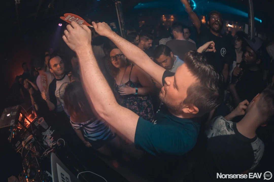 Nonsense EAV Indie Pop Dance Party - August 2017 at The Basement. We danced in the dark and things got ridiculous. 3rd Friday of every month! Kimber is the DJ. Photos by Oh Snap!