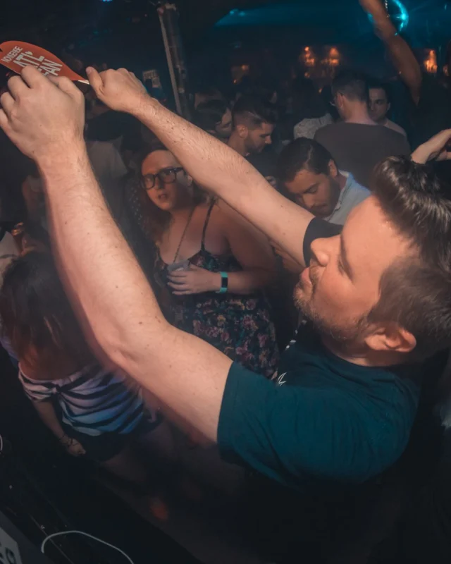 Nonsense EAV Indie Pop Dance Party - August 2017 at The Basement. We danced in the dark and things got ridiculous. 3rd Friday of every month! Kimber is the DJ. Photos by Oh Snap!