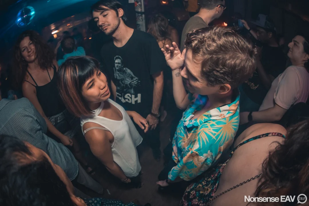 Nonsense EAV Indie Pop Dance Party - August 2017 at The Basement. We danced in the dark and things got ridiculous. 3rd Friday of every month! Kimber is the DJ. Photos by Oh Snap!