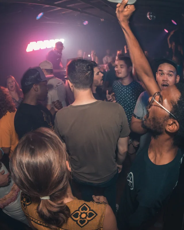 Nonsense EAV Indie Pop Dance Party - August 2017 at The Basement. We danced in the dark and things got ridiculous. 3rd Friday of every month! Kimber is the DJ. Photos by Oh Snap!