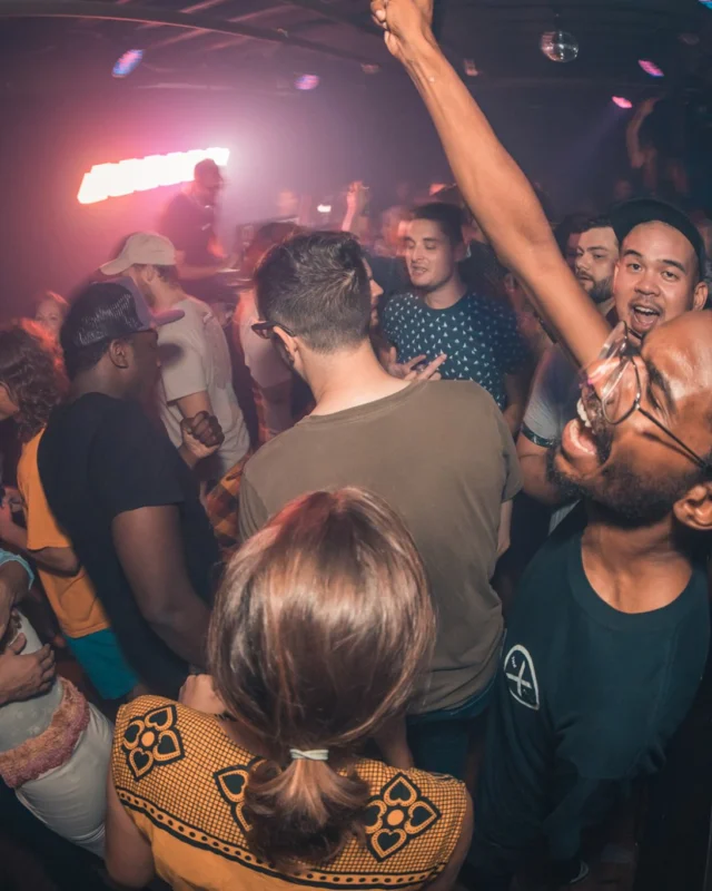 Nonsense EAV Indie Pop Dance Party - August 2017 at The Basement. We danced in the dark and things got ridiculous. 3rd Friday of every month! Kimber is the DJ. Photos by Oh Snap!