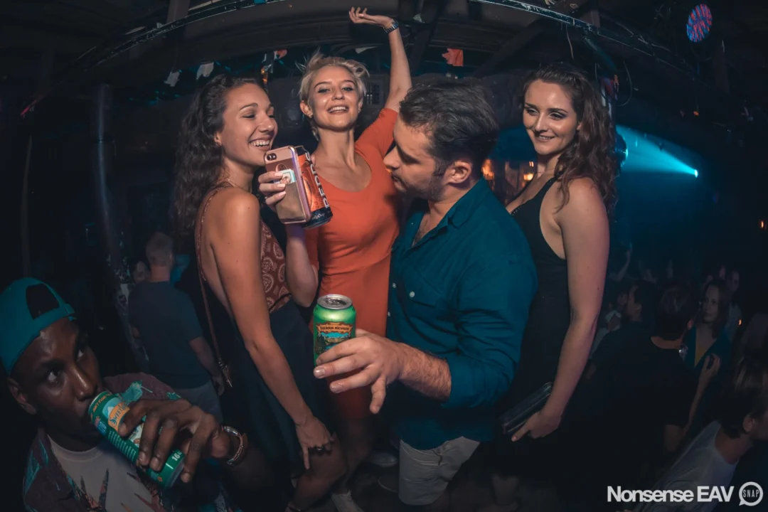 Nonsense EAV Indie Pop Dance Party - August 2017 at The Basement. We danced in the dark and things got ridiculous. 3rd Friday of every month! Kimber is the DJ. Photos by Oh Snap!