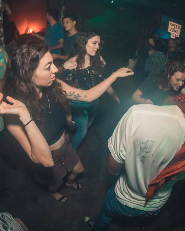 Nonsense EAV Indie Pop Dance Party - August 2017 at The Basement. We danced in the dark and things got ridiculous. 3rd Friday of every month! Kimber is the DJ. Photos by Oh Snap!
