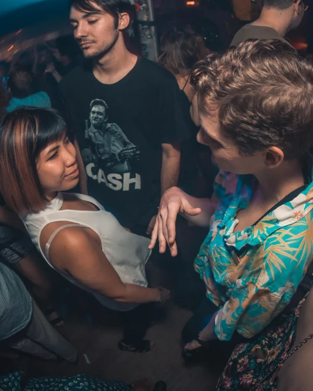 Nonsense EAV Indie Pop Dance Party - August 2017 at The Basement. We danced in the dark and things got ridiculous. 3rd Friday of every month! Kimber is the DJ. Photos by Oh Snap!