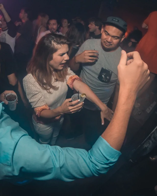 Nonsense EAV Indie Pop Dance Party - August 2017 at The Basement. We danced in the dark and things got ridiculous. 3rd Friday of every month! Kimber is the DJ. Photos by Oh Snap!