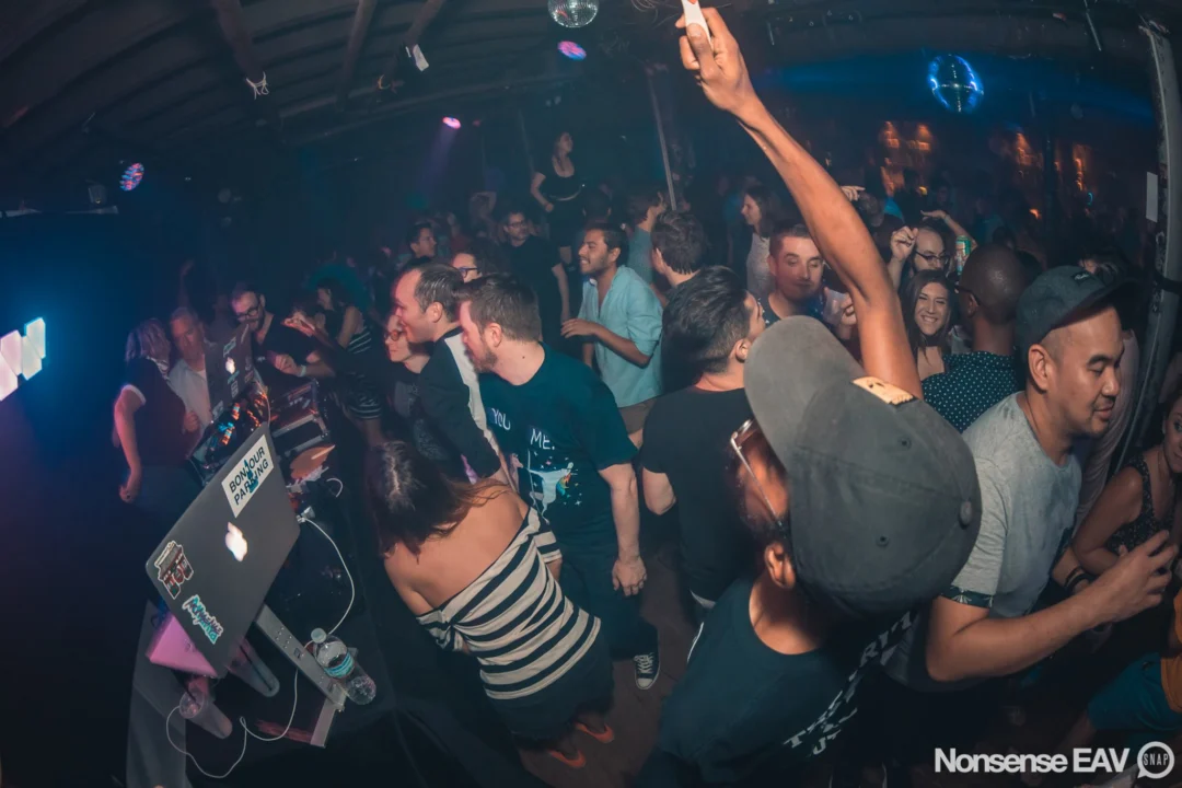 Nonsense EAV Indie Pop Dance Party - August 2017 at The Basement. We danced in the dark and things got ridiculous. 3rd Friday of every month! Kimber is the DJ. Photos by Oh Snap!