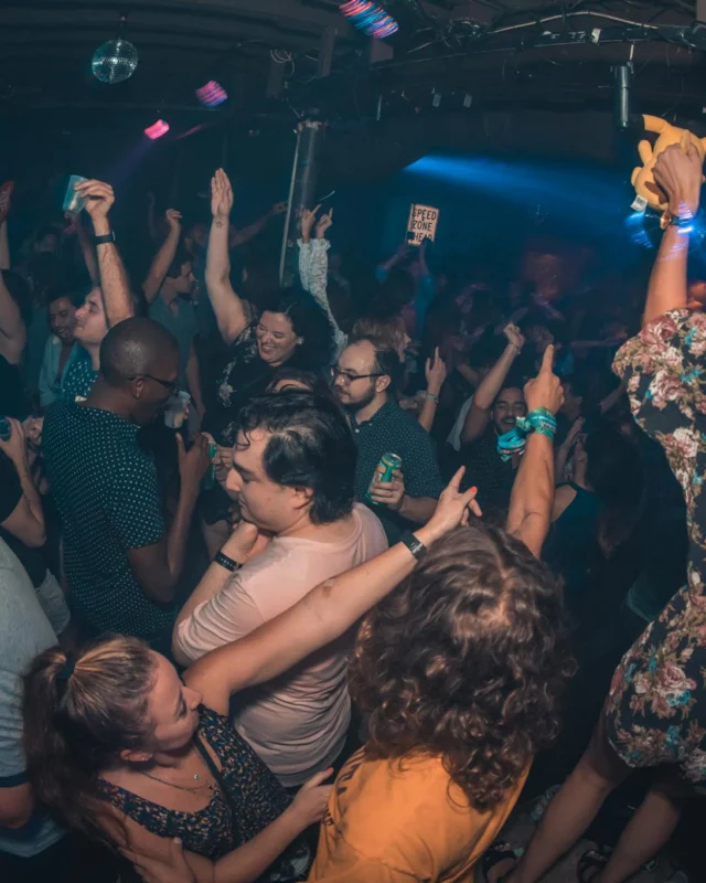 Nonsense EAV Indie Pop Dance Party - August 2017 at The Basement. We danced in the dark and things got ridiculous. 3rd Friday of every month! Kimber is the DJ. Photos by Oh Snap!