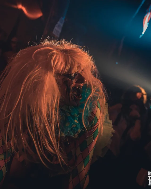 Nonsense - PSYCHO CIRCUS 2 with special guest performances by EVAH DESTRUCTION! The DJ is Kimber! 3rd Friday of every month at The Basement in EAV. Photo by Oh Snap/Fabeaux