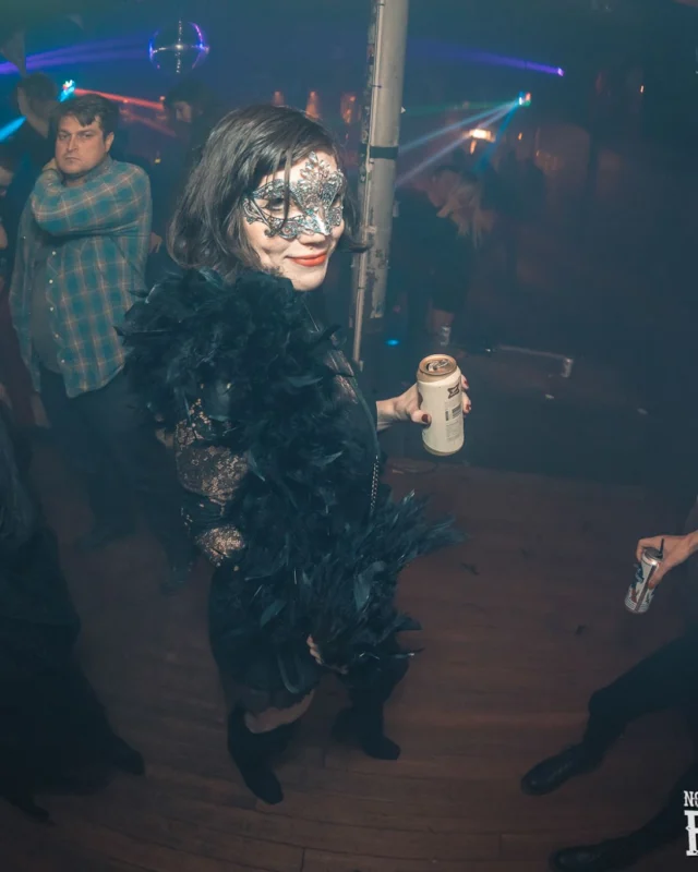 Nonsense - PSYCHO CIRCUS 2 with special guest performances by EVAH DESTRUCTION! The DJ is Kimber! 3rd Friday of every month at The Basement in EAV. Photo by Oh Snap/Fabeaux