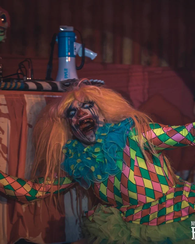 Nonsense - PSYCHO CIRCUS 2 with special guest performances by EVAH DESTRUCTION! The DJ is Kimber! 3rd Friday of every month at The Basement in EAV. Photo by Oh Snap/Fabeaux