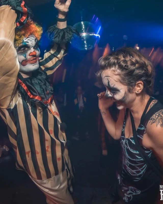 Nonsense - PSYCHO CIRCUS 2 with special guest performances by EVAH DESTRUCTION! The DJ is Kimber! 3rd Friday of every month at The Basement in EAV. Photo by Oh Snap/Fabeaux