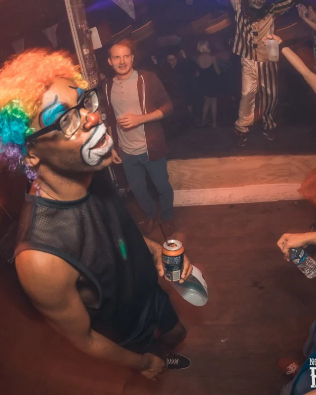Nonsense - PSYCHO CIRCUS 2 with special guest performances by EVAH DESTRUCTION! The DJ is Kimber! 3rd Friday of every month at The Basement in EAV. Photo by Oh Snap/Fabeaux