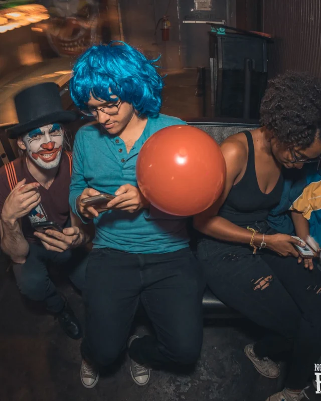 Nonsense - PSYCHO CIRCUS 2 with special guest performances by EVAH DESTRUCTION! The DJ is Kimber! 3rd Friday of every month at The Basement in EAV. Photo by Oh Snap/Fabeaux