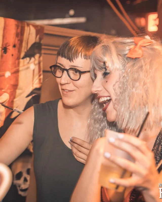 Nonsense - PSYCHO CIRCUS 2 with special guest performances by EVAH DESTRUCTION! The DJ is Kimber! 3rd Friday of every month at The Basement in EAV. Photo by Oh Snap/Fabeaux