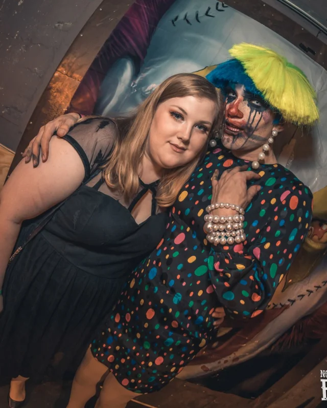 Nonsense - PSYCHO CIRCUS 2 with special guest performances by EVAH DESTRUCTION! The DJ is Kimber! 3rd Friday of every month at The Basement in EAV. Photo by Oh Snap/Fabeaux