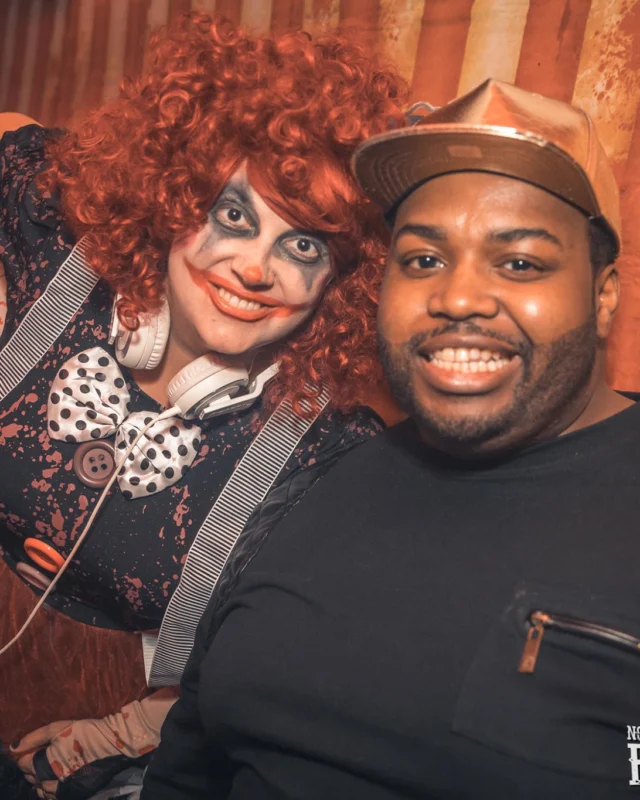 Nonsense - PSYCHO CIRCUS 2 with special guest performances by EVAH DESTRUCTION! The DJ is Kimber! 3rd Friday of every month at The Basement in EAV. Photo by Oh Snap/Fabeaux