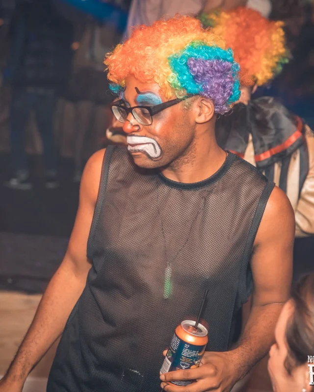 Nonsense - PSYCHO CIRCUS 2 with special guest performances by EVAH DESTRUCTION! The DJ is Kimber! 3rd Friday of every month at The Basement in EAV. Photo by Oh Snap/Fabeaux