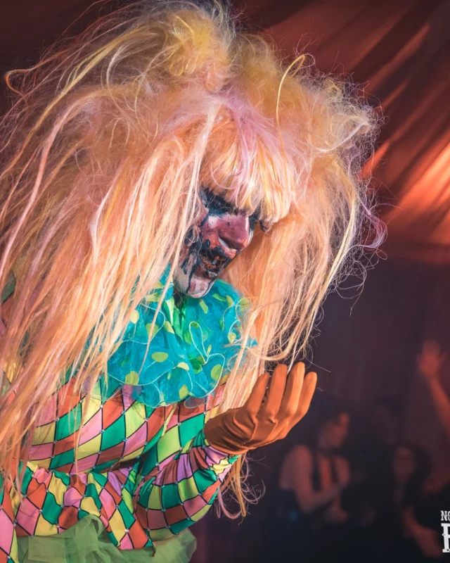Nonsense - PSYCHO CIRCUS 2 with special guest performances by EVAH DESTRUCTION! The DJ is Kimber! 3rd Friday of every month at The Basement in EAV. Photo by Oh Snap/Fabeaux