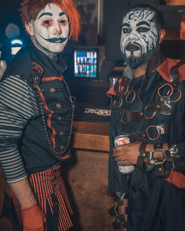 Nonsense - PSYCHO CIRCUS 2 with special guest performances by EVAH DESTRUCTION! The DJ is Kimber! 3rd Friday of every month at The Basement in EAV. Photo by Oh Snap/Fabeaux