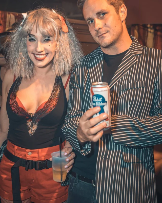 Nonsense - PSYCHO CIRCUS 2 with special guest performances by EVAH DESTRUCTION! The DJ is Kimber! 3rd Friday of every month at The Basement in EAV. Photo by Oh Snap/Fabeaux