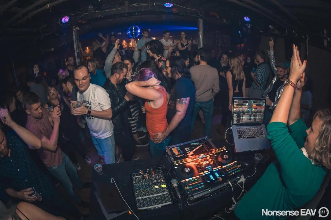 Nonsense: Atlanta's Indie Dance Party! At The Basement in East Atlanta! We get ridiculous on the 3rd Friday of every month! Kimber is the DJ. Photos by Oh Snap!