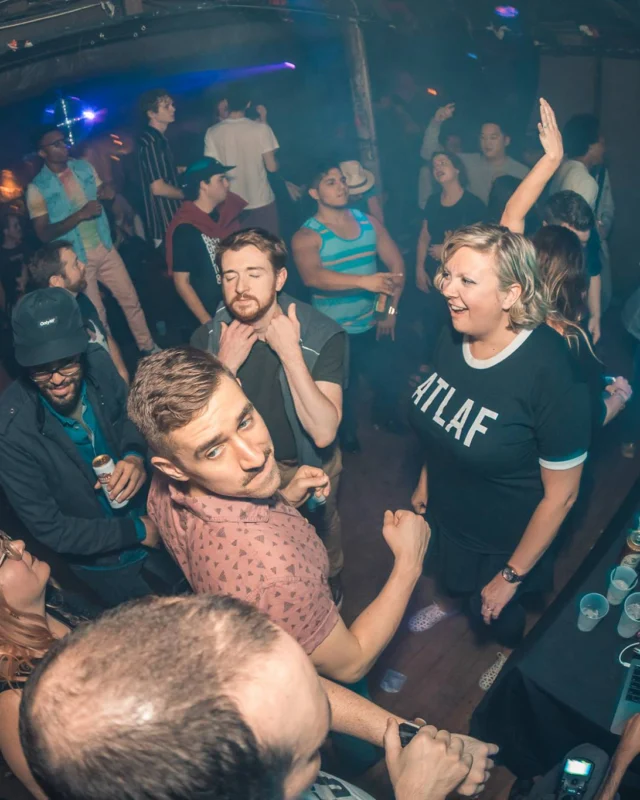 Nonsense: Atlanta's Indie Dance Party! At The Basement in East Atlanta! We get ridiculous on the 3rd Friday of every month! Kimber is the DJ. Photos by Oh Snap!
