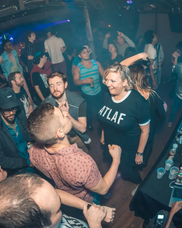 Nonsense: Atlanta's Indie Dance Party! At The Basement in East Atlanta! We get ridiculous on the 3rd Friday of every month! Kimber is the DJ. Photos by Oh Snap!