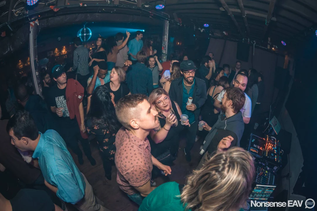 Nonsense: Atlanta's Indie Dance Party! At The Basement in East Atlanta! We get ridiculous on the 3rd Friday of every month! Kimber is the DJ. Photos by Oh Snap!