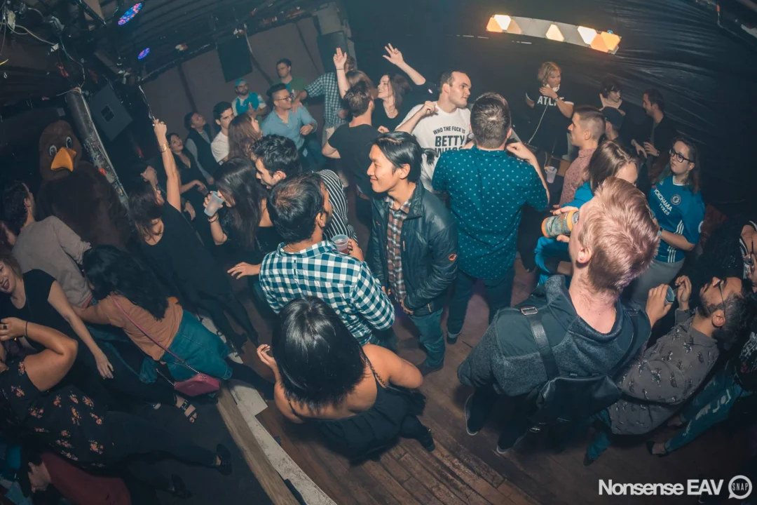 Nonsense: Atlanta's Indie Dance Party! At The Basement in East Atlanta! We get ridiculous on the 3rd Friday of every month! Kimber is the DJ. Photos by Oh Snap!